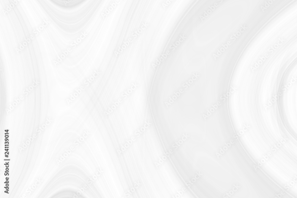 Fototapeta premium Graficzny symetryczny wzór na tapetę i opakowania o różnym przeznaczeniu. Tło jest szaro-białe z gradientową teksturą w paski, linie, fale i geometryczne kształty.