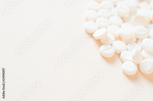 Drug prescription for treatment medication. Antibiotic drugs. Concept of health  treatment  choice  healthy lifestyle