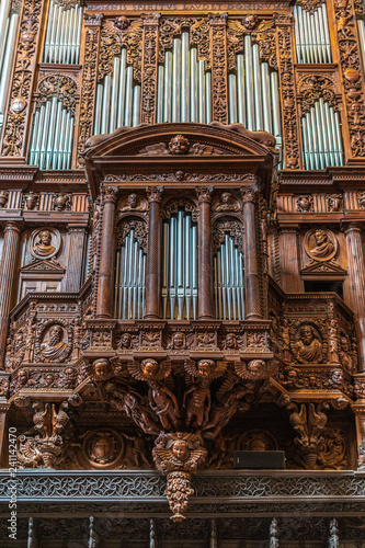 Pipe organ of the cathedral of Tarragona