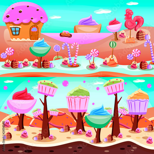 Fairy Tale Candy Land Compositions