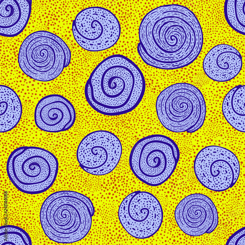 Hand drawn Doodle pattern A...