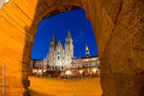 santiago de compostela is the capital of northwest Spain’s Galicia region