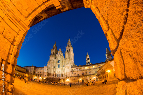 santiago de compostela is the capital of northwest Spain’s Galicia region