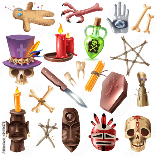 Voodoo  Realistic Set 