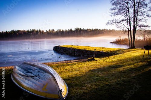 Winter lake