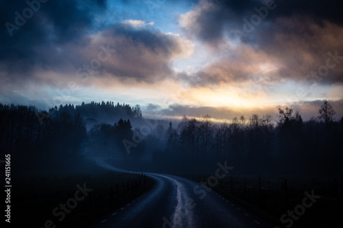 Foggy road 2