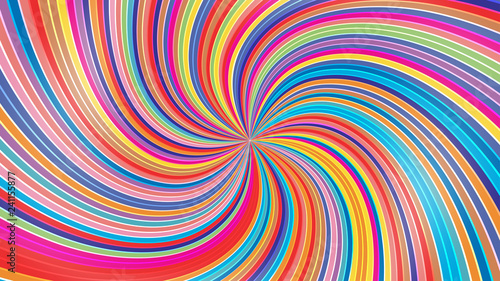 Swirling radial vortex back...