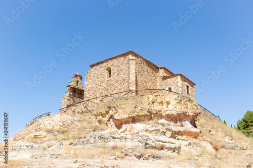 Santa Maria del Castillo hermitage in Montamarta, province of Zamora, Spain