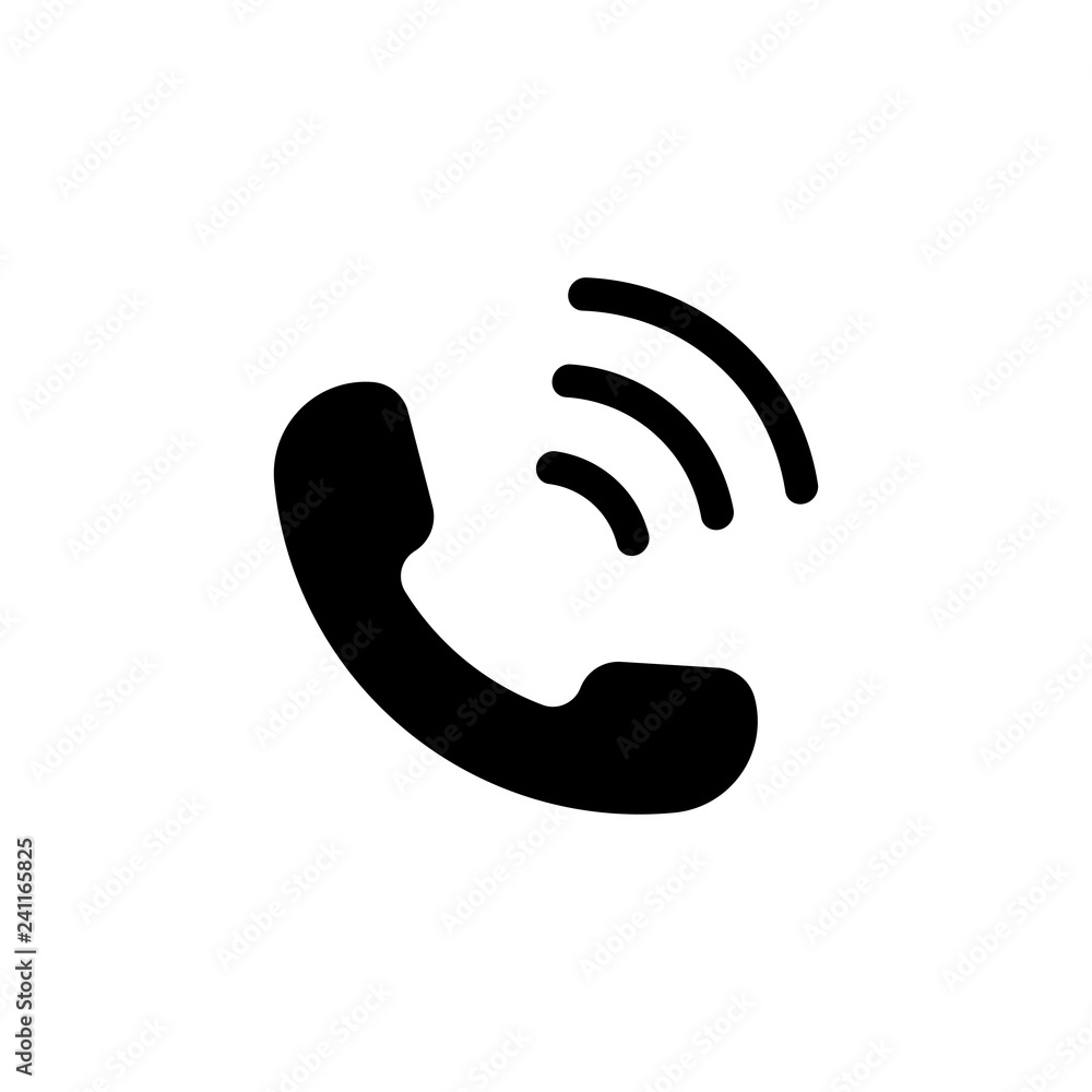 Handset icon. Vector - Vector Handset icon. Vector - Vector