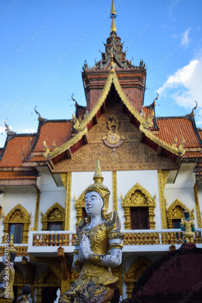 Naklejka premium Temple