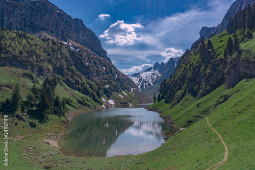 lake in the mountains