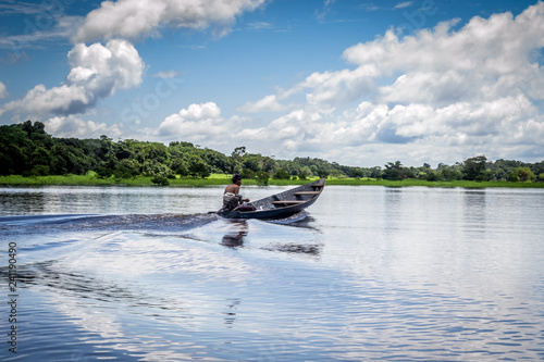 Cities of Brazil - Manaus, Amazonia - Lago do Catalao Community