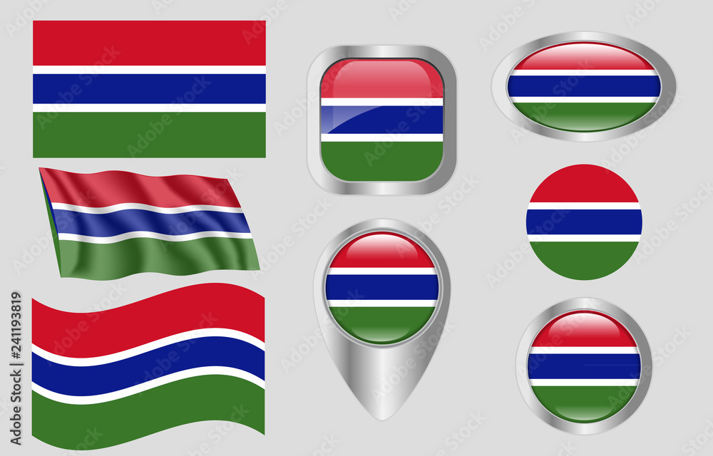 Flag of the Gambia Flag of the Gambia