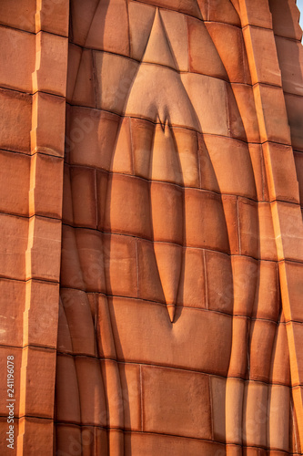 Jalian wala bagh memorial structure near golden temple in Punjab, India photo