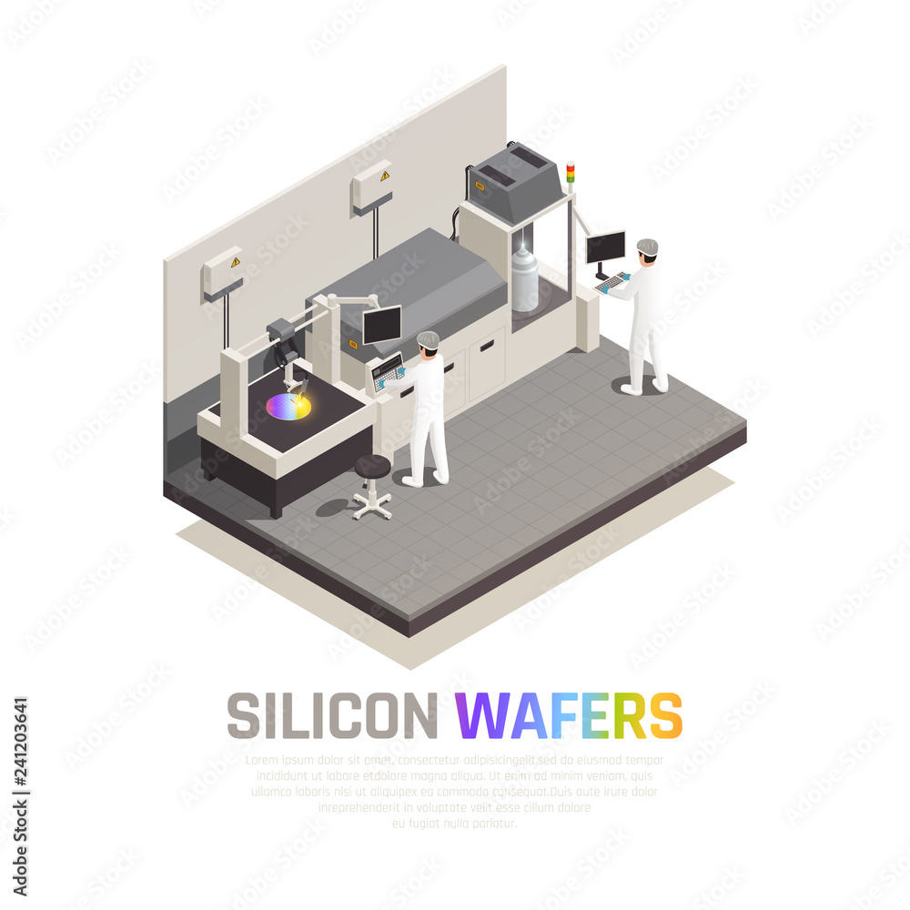 Silicon Chip Production Background Silicon Chip Production Background