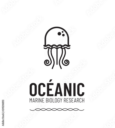 logo pour de la recherche en biologie marine 