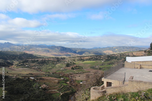Andalusian mountain landscape