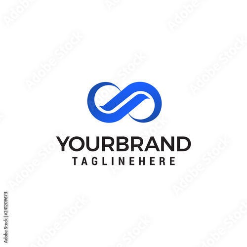 unlimited logo logo design template