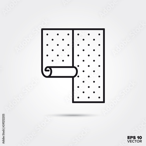 wallpaper vector line icon