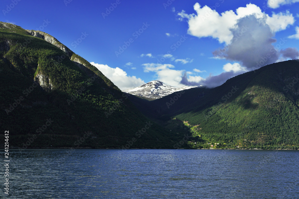 view of norwegian fjord