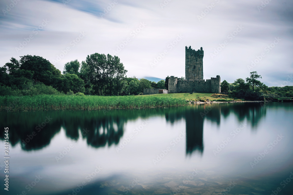 Ross Castle ruins in Ireland