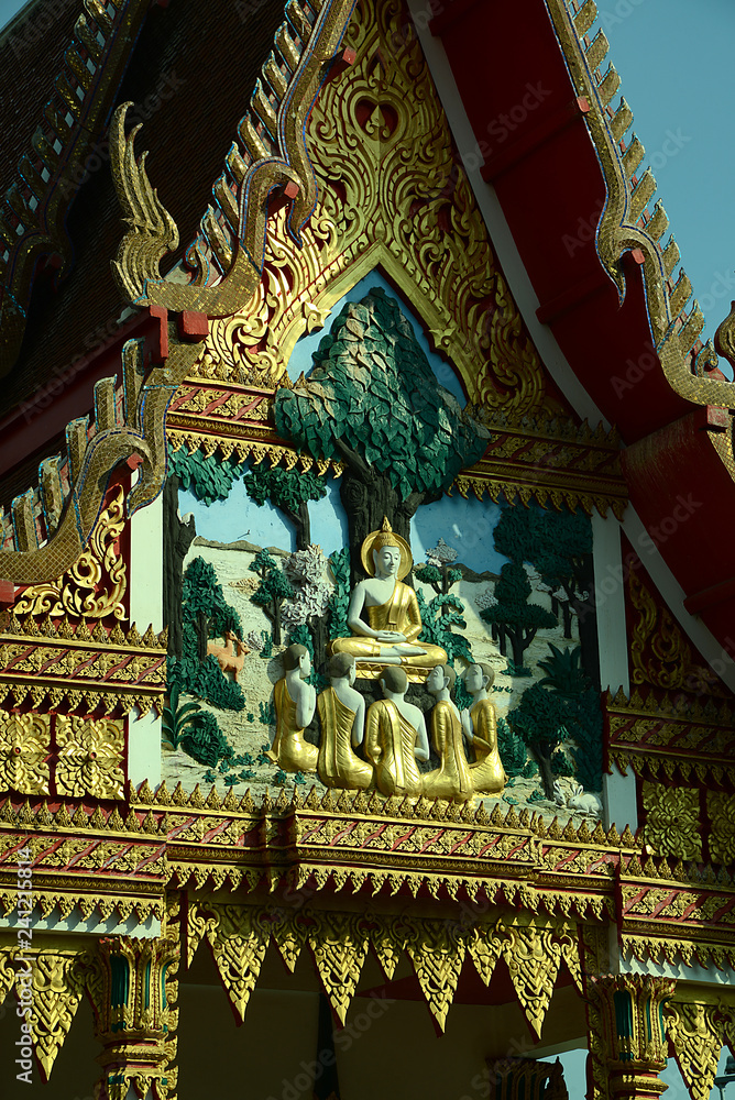 Fototapeta premium Buddhistischer Tempel in Südostasien
