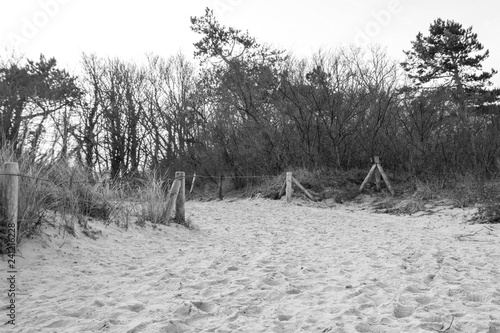 Access to a beach