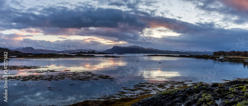 Sunrise Beach Isle Of Skye Scotland 