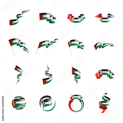 Free Download Palestine flag, vector illustration on a white background - GFXLoad