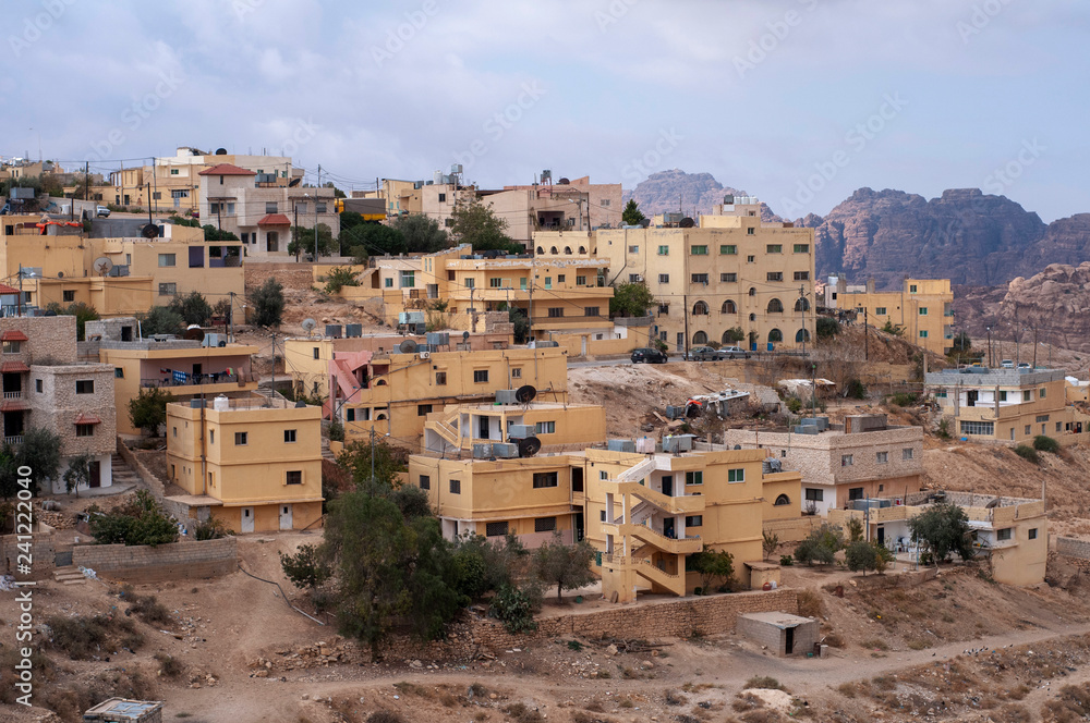 Wadi Musa, small town near Petra, Jordan
