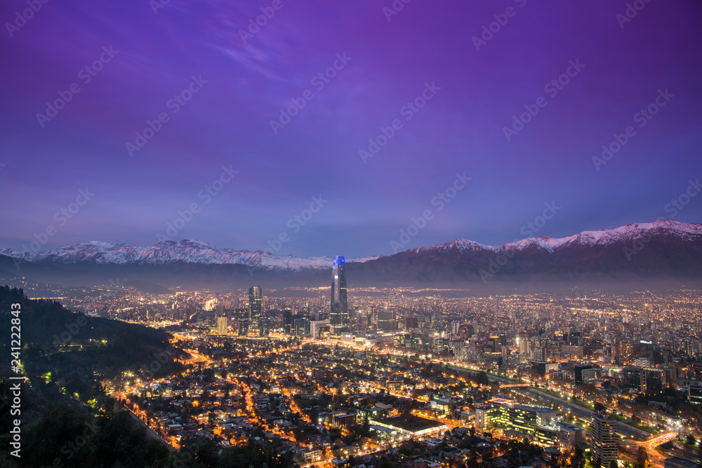Noche en Santiago de Chile