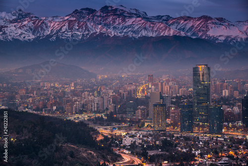 Cordillera de Los Andes en Santiago