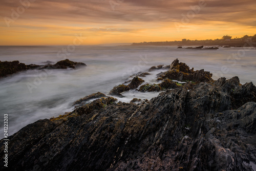 Amanecer en la costa de Chile © Andres Briones C.