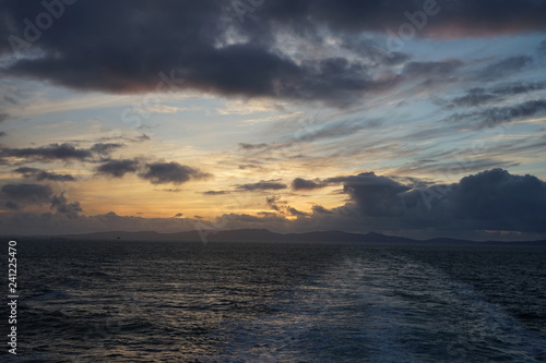 Ferry Away from the Island Sunset 8 © Kaz