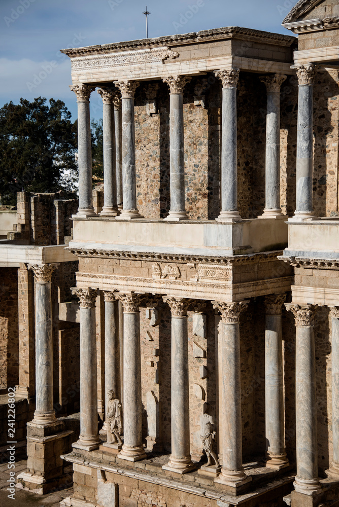 Fototapeta premium Roman Theater of Merida, Spain, 1st century BC