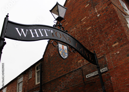 Whittons Lane in Towcester, UK