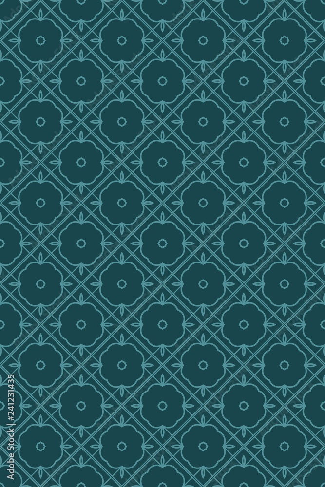 Abstract Vector seamless pattern with abstract geometric style. Repeating sample figure and line. For fashion interiors design, wallpaper, textile industry