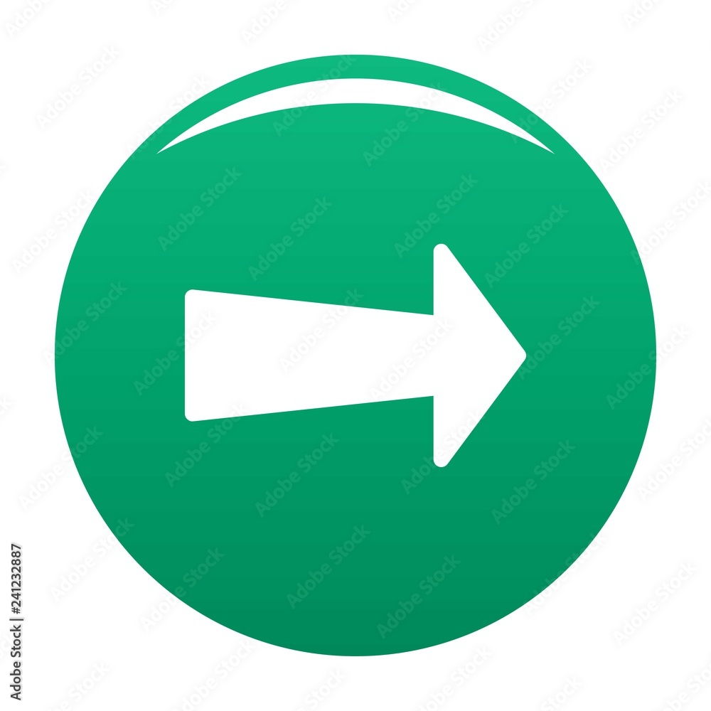 Arrow icon in black. Simple illustration of arrow icon vector isolated on white background Arrow icon in black. Simple illustration of arrow icon vector isolated on white background