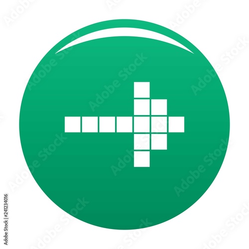 Arrow icon in black. Simple illustration of arrow icon vector isolated on white background