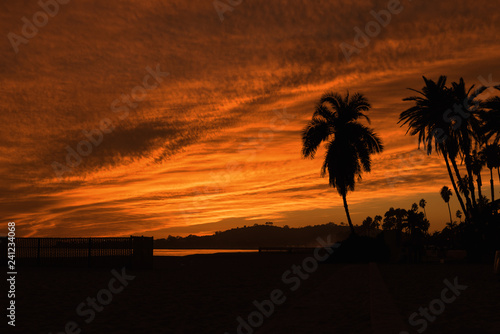 Sonnenuntergang in Santa Barbara