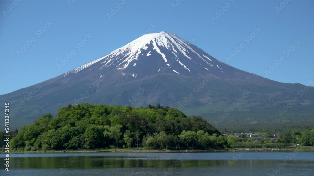 富士山, 日本の山梨県の河口湖 富士山, 日本の山梨県の河口湖