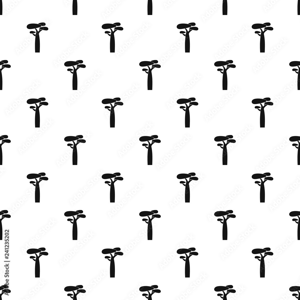 Baobab pattern vector seamless repeating for any web design Baobab pattern vector seamless repeating for any web design