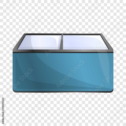 Commercial freezer icon. Cartoon of commercial freezer vector icon for web design for web design
