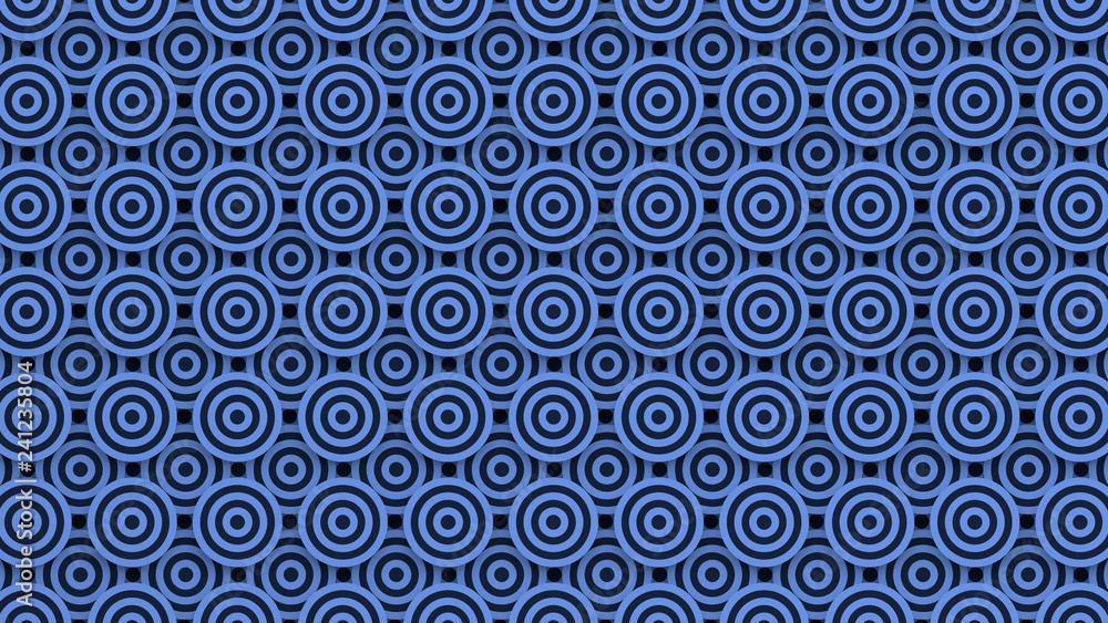 Circle  abstract background  3d rendering