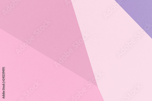 Pink abstract geometrical background with Cameo Pink, Dark Lavender, Pale Red-Violet, Cyclamen colors, watercolor paper texture