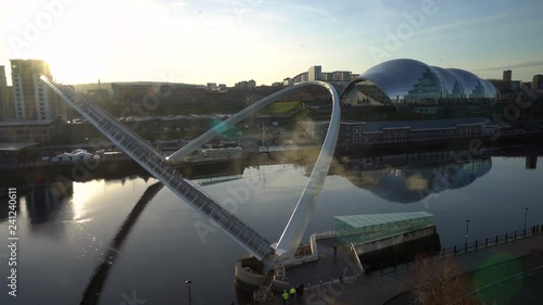 Timelapse of bridge opening