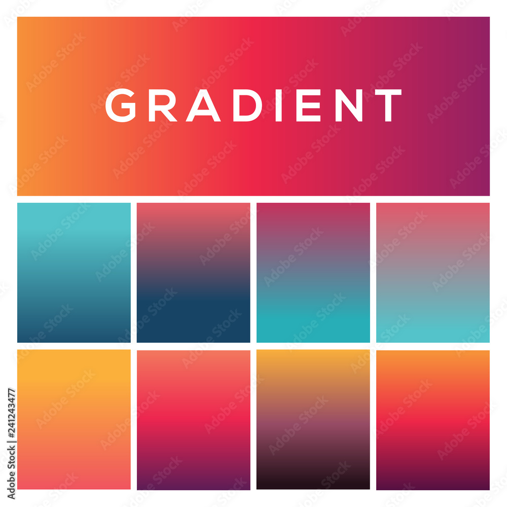 Soft color gradients. Trendy modern design. Modern screen vector design for mobile app. Color background. Soft color gradients. Trendy modern design. Modern screen vector design for mobile app. Color background.