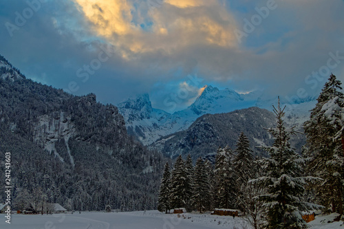 Hinterstoder Winterlandschaft