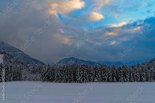 Hinterstoder Winterlandschaft