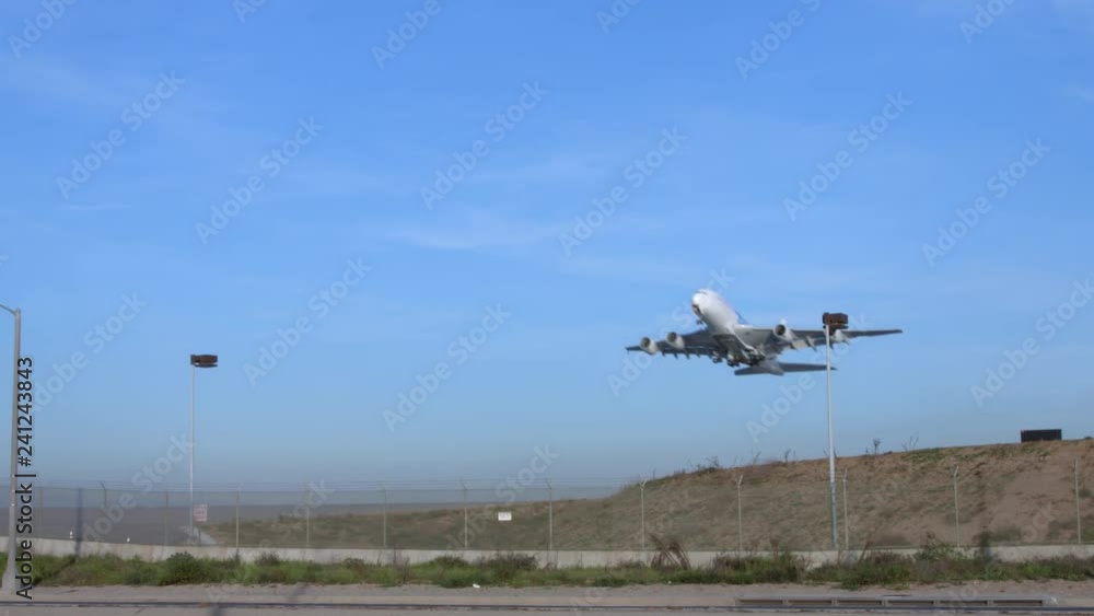 Large Commuter Airplane Takes Off 2 Large Commuter Airplane Takes Off 2